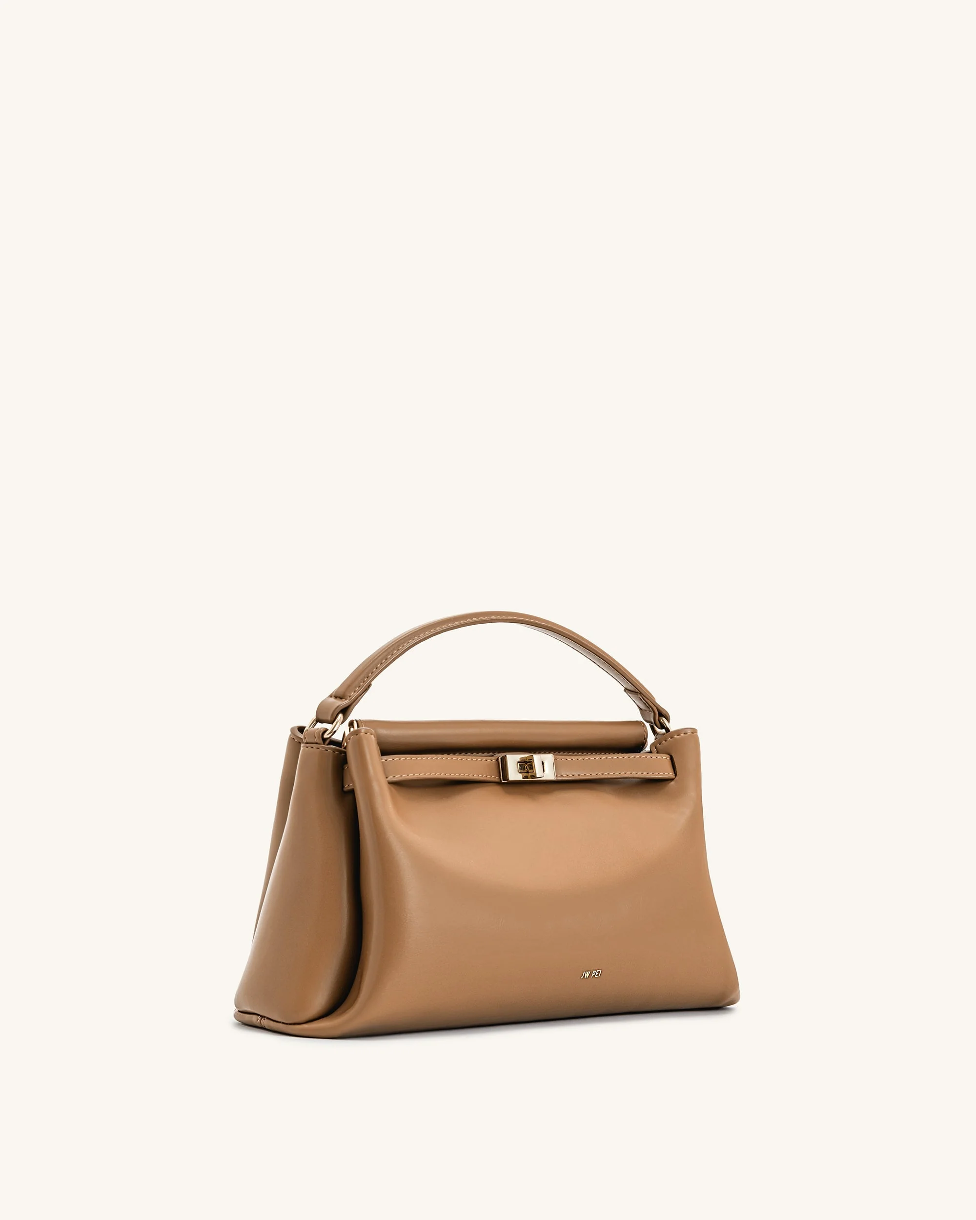 Carmen Borsa a mano con manico - Marrone - Image 3