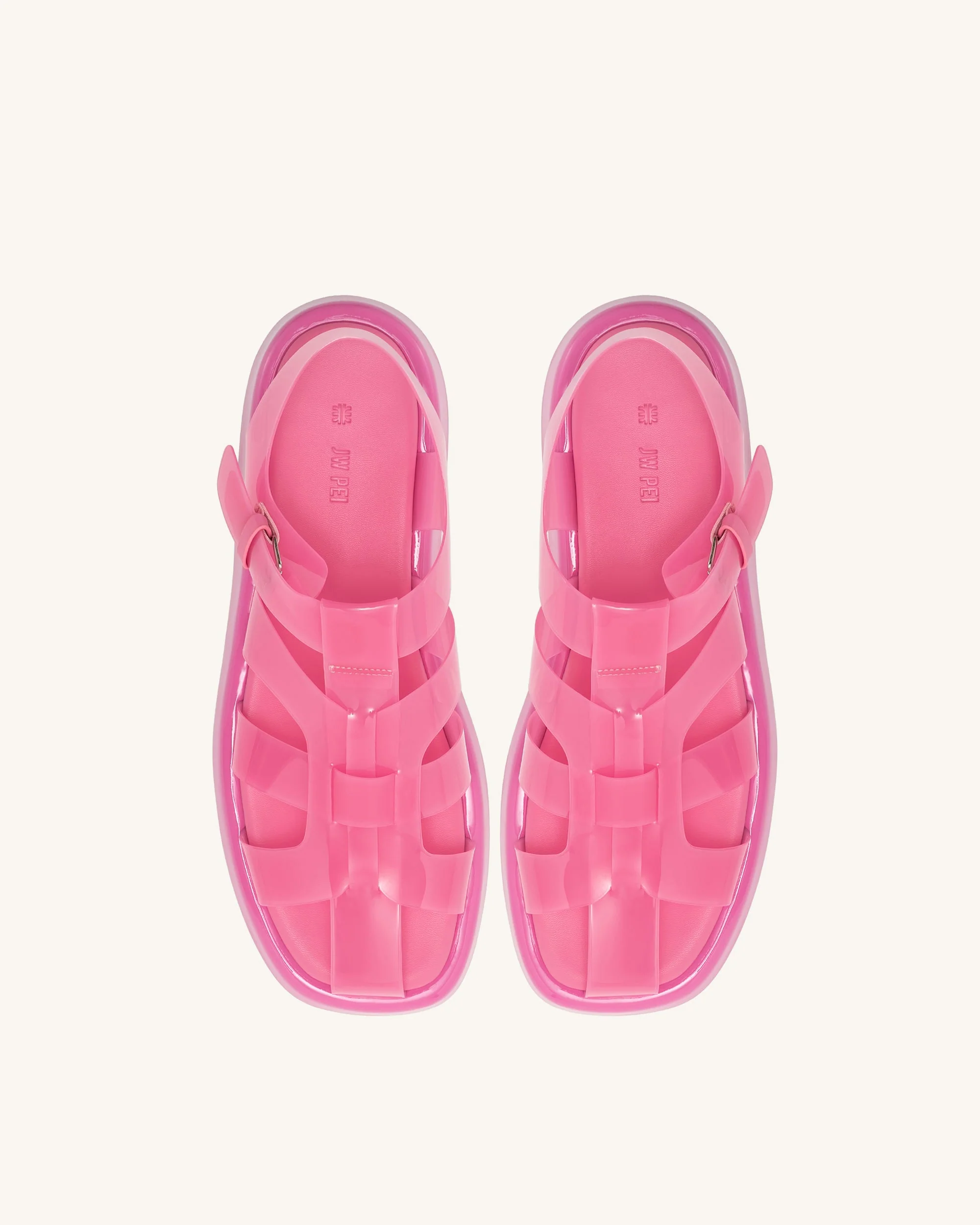 Piper - Sandalo con Plateau - Rosa - Image 3