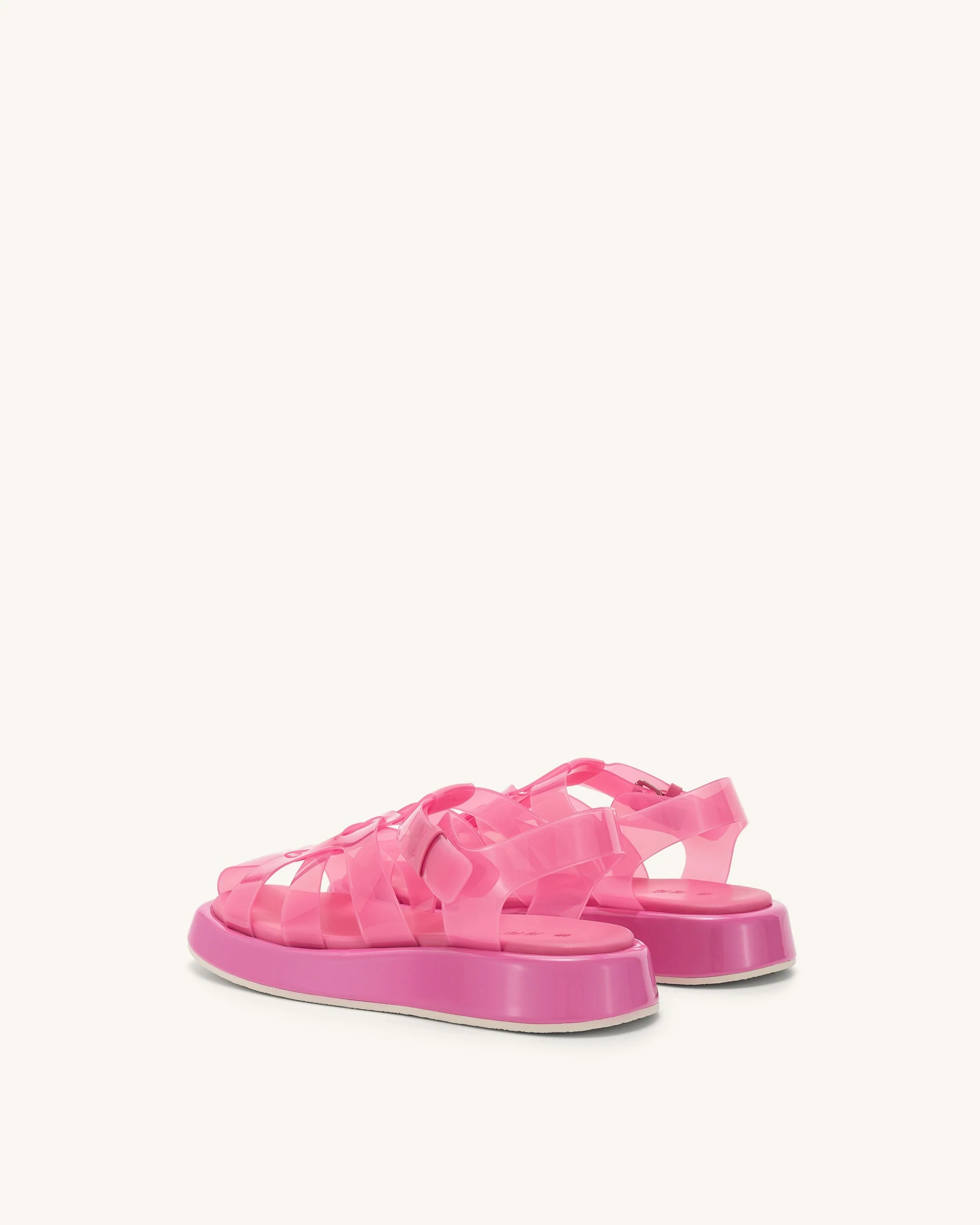 Piper - Sandalo con Plateau - Rosa - Image 4