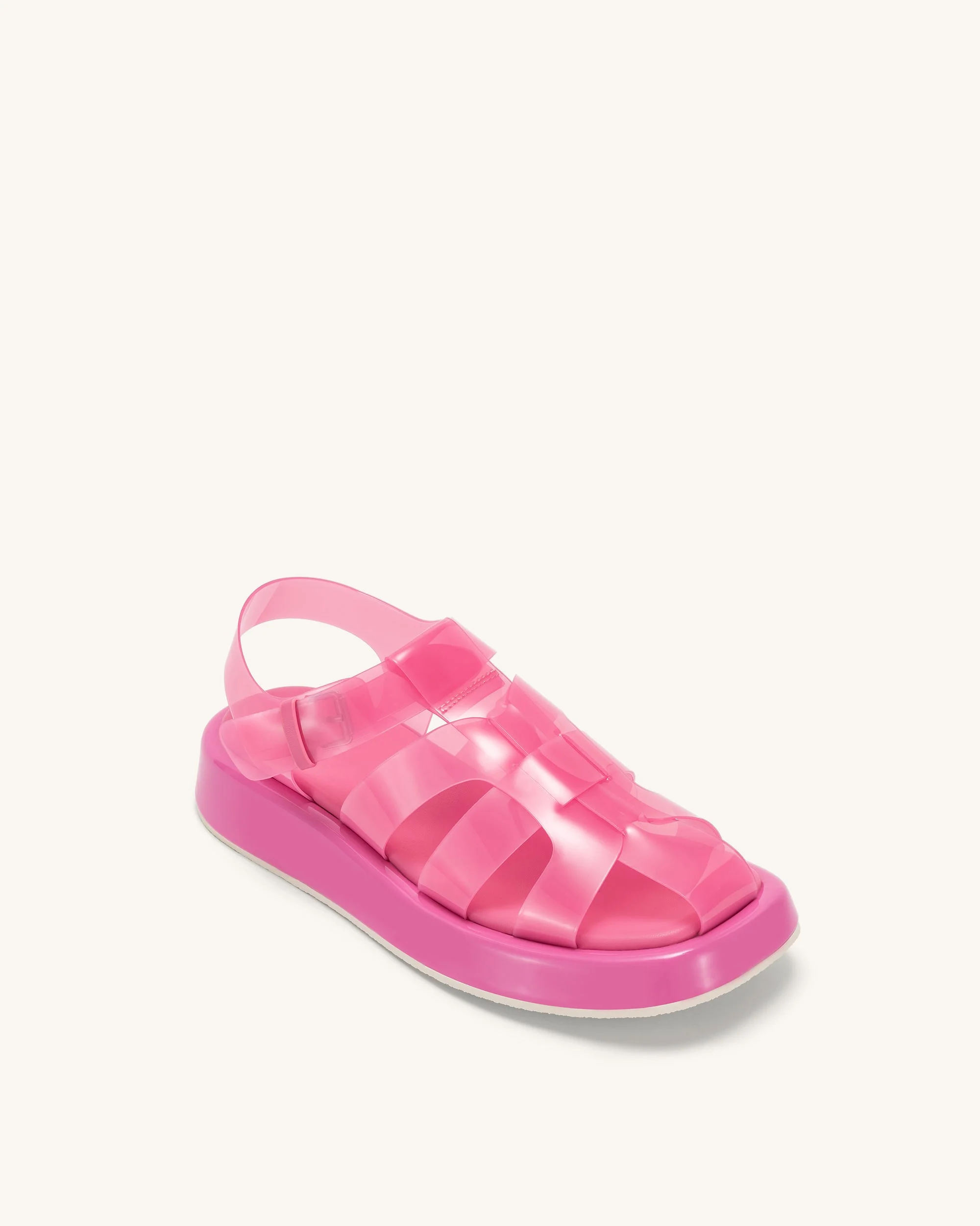 Piper - Sandalo con Plateau - Rosa - Image 5